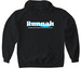 Runnah Sweatshirt, a Black Gildan Softstyle Pullover Hoodie