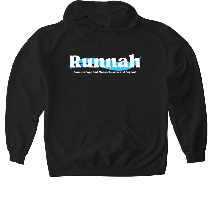 Runnah Sweatshirt, a Black Gildan Softstyle Pullover Hoodie