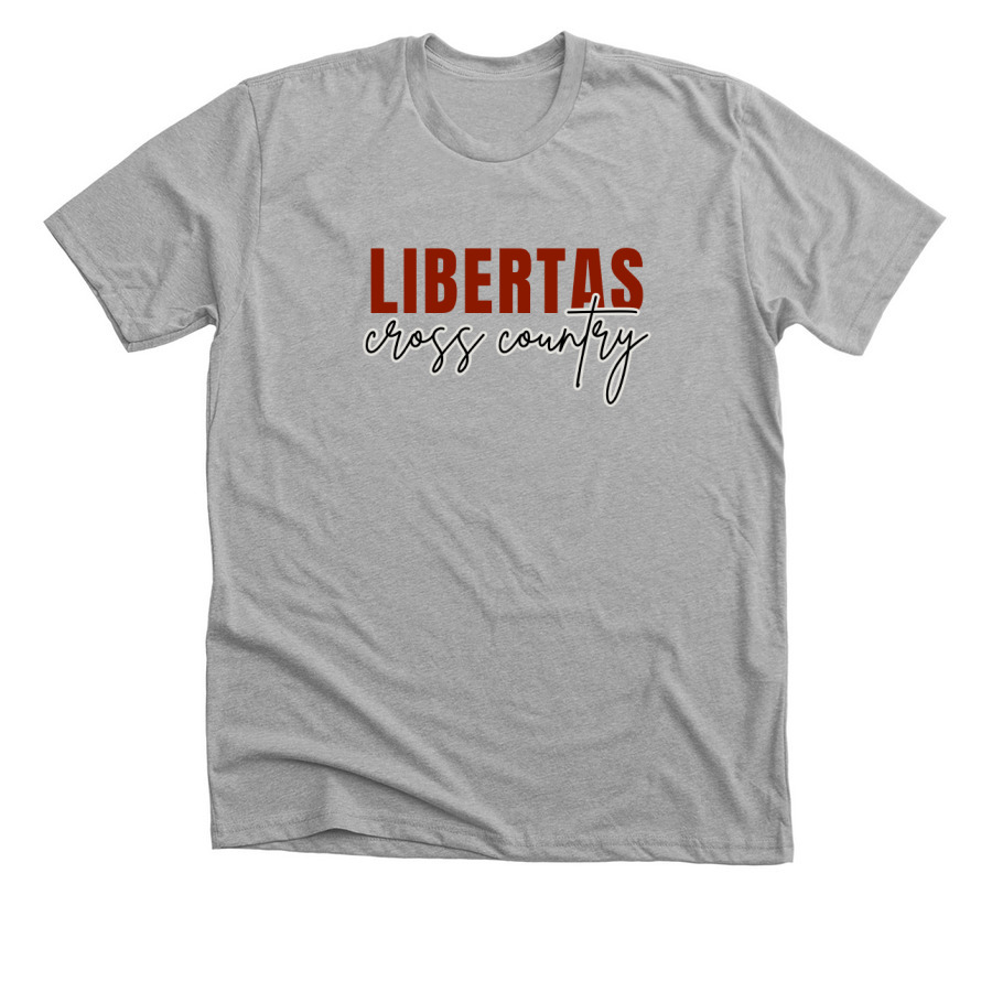 Cross Country, a Athletic Heather Premium Unisex Tee