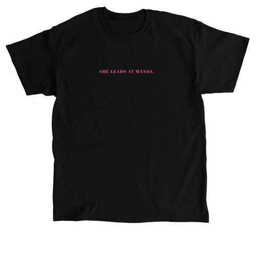 She Leads at M?noa - WLI UHM, a Black Classic Unisex Tee