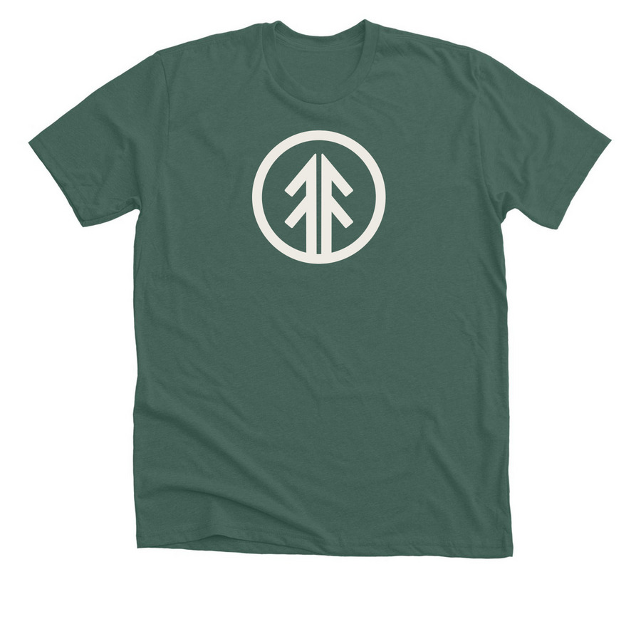 Adult Shirts & Sweatshirts, a Heather Forest Premium Unisex Tee