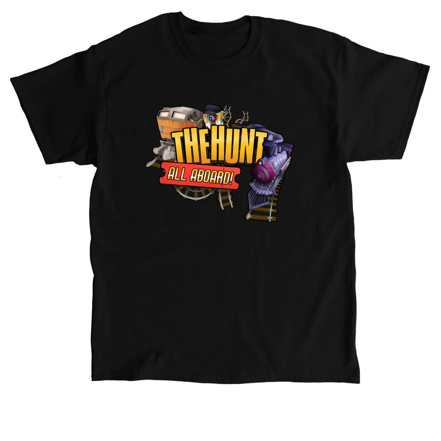 The Hunt All Aboard Clothing, a Black Classic Unisex Tee