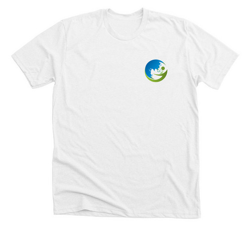 GEH LAB, a Solid White Blend Premium Unisex Tee