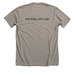 Support the Animals of Figgy Farm, a Heather Stone Premium Unisex Tee (back-view)
