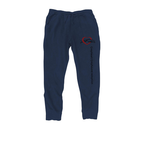GreyHeart SWAG&nbsp;, a Classic Navy Midweight Fleece Joggers
