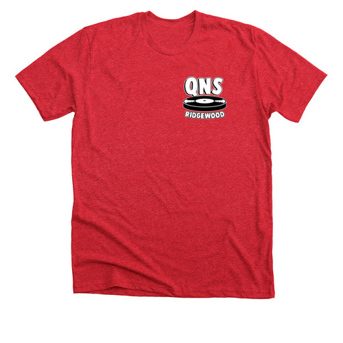 Ridgewood Records, a Heather Red Premium Unisex Tee