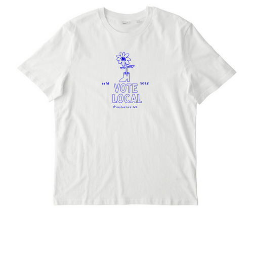 Vote Local, a Off White Stanley/Stella Unisex Creator 2.0 Tee