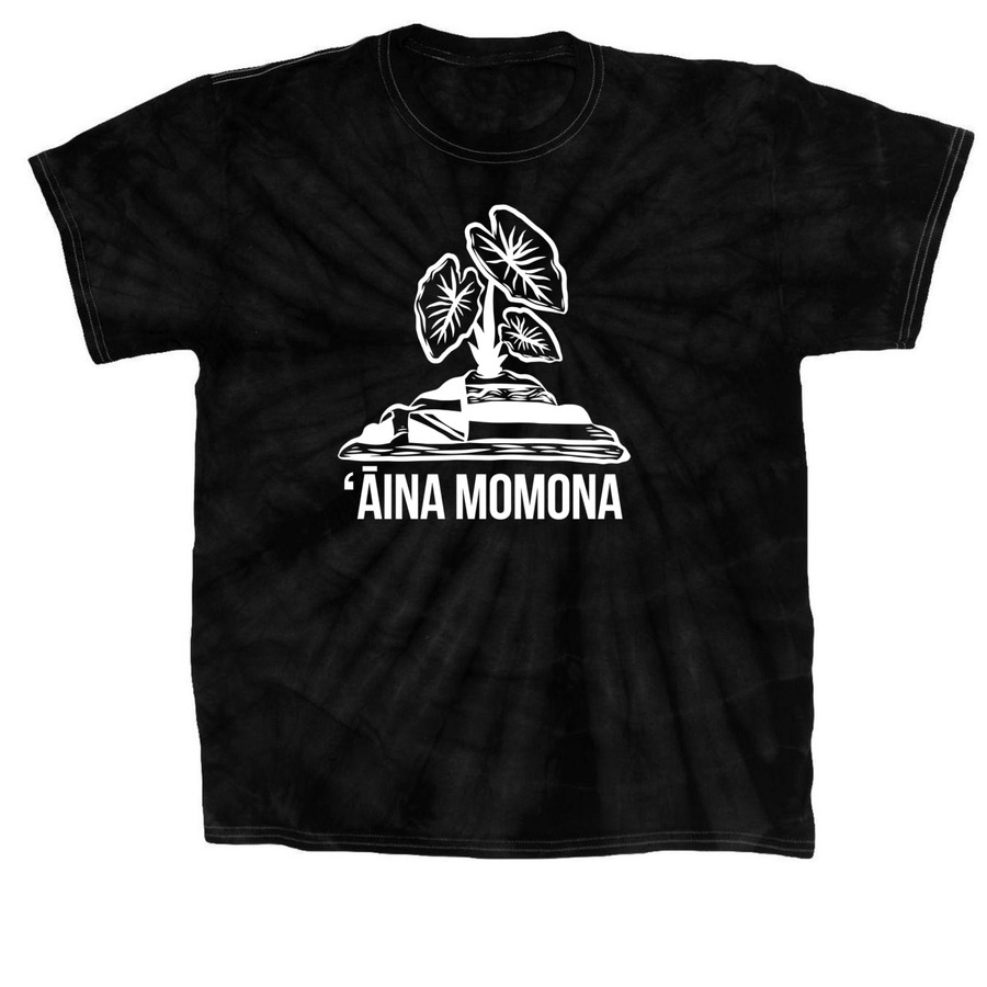 ??ina Momona Tie-Dye Edition, a Black Classic Tie Dye Tee