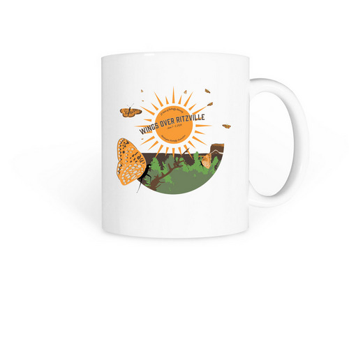 Wings Over Ritzville, a White Coffee Mug