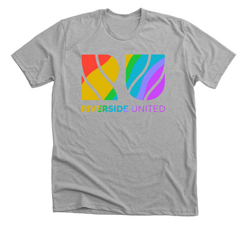 RU Pride, a Athletic Heather Premium Unisex Tee