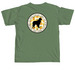 Be the Person Your Dog Thinks You Are&nbsp;, a Hemp Comfort Colors Unisex Tee (back-view)