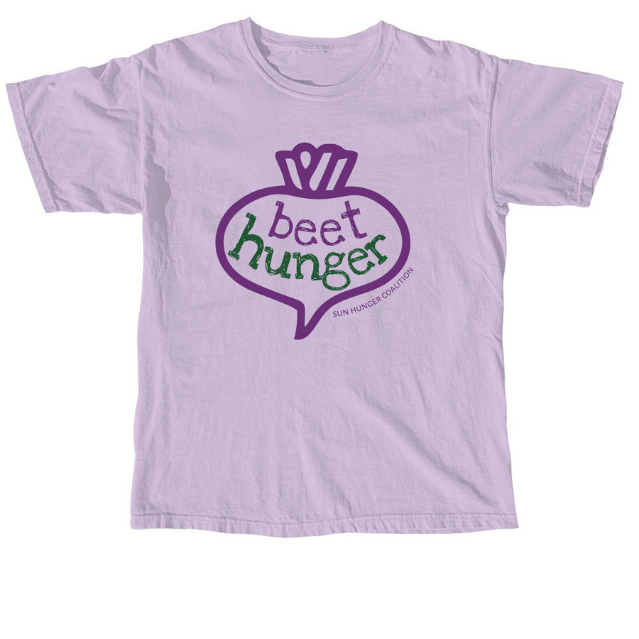 Hunger Coalition 5K 2026 Tee, a Orchid Comfort Colors Unisex Tee