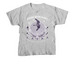 Choose Native Plants: Moon & Hawk (dark), a Sport Grey Youth Unisex Tee