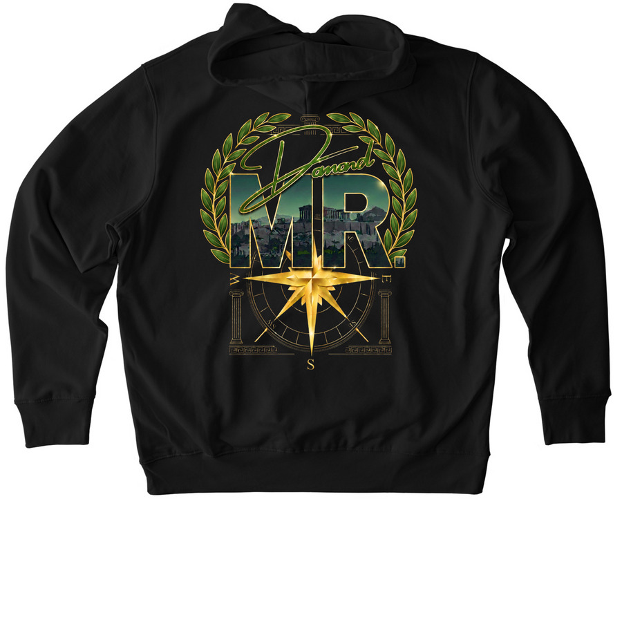 Not For Sale - Gary, a Black Stanley/Stella Unisex Cruiser 2.0 Pullover Hoodie (back-view)