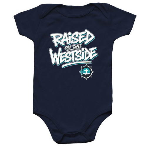 Kingdom Kids Fundraiser, a Navy Infant Onesie