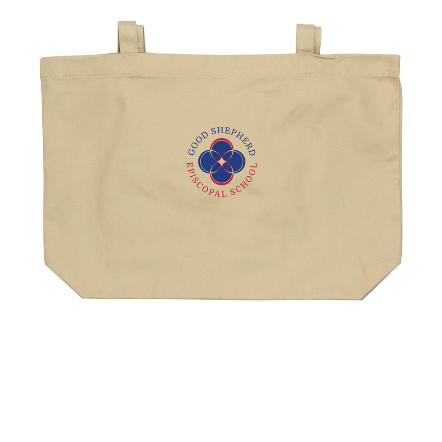 Good Shepherd Tote Bags, a Oyster Large Organic Cotton Tote Bag