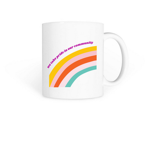 Community Mug, a White Coffee Mug