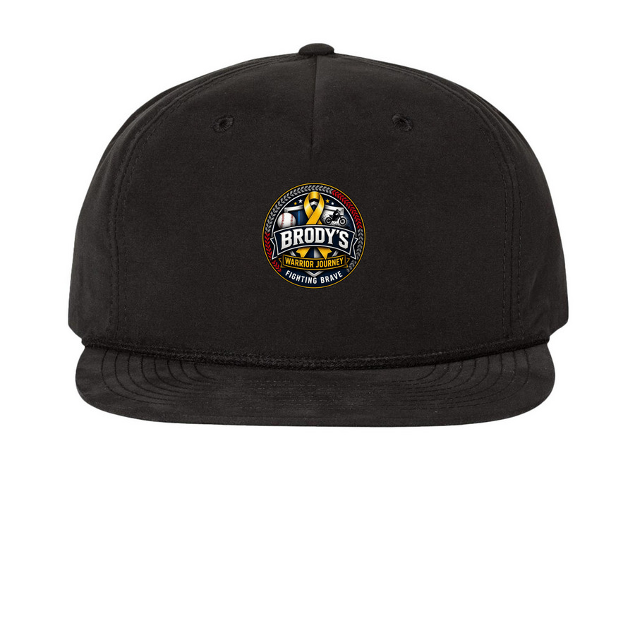 Hats, a Black Printed Umpqua Snapback Cap