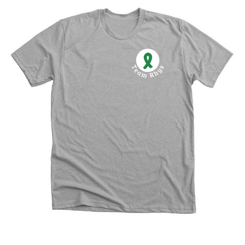 Team Rhys 2.0, a Athletic Heather Premium Unisex Tee