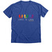 Love is Love, a Heather True Royal Premium V-Neck Tee