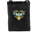 Ukrainian Christmas in Woodside, dark bag, a Black Recycled Cotton Tote Bag