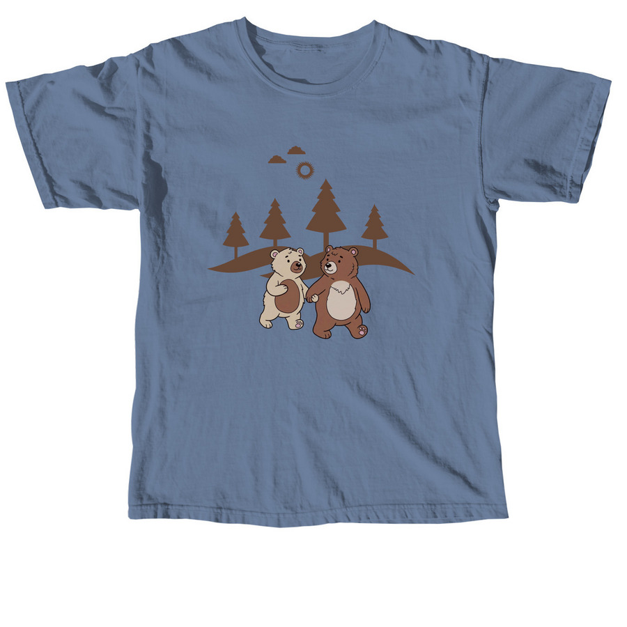 Two Bears, a Blue Jean Comfort Colors Unisex Tee