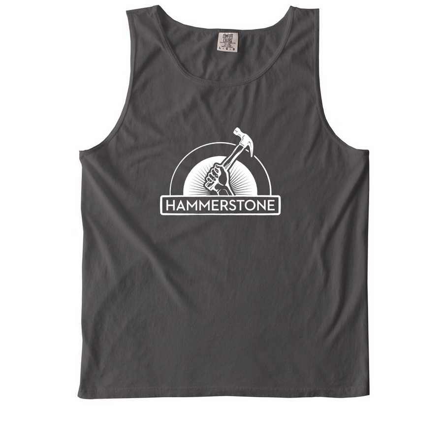 White Logo - Tank Tops, a Pepper Comfort Colors Tank Top