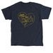 ALL are Welcome: Yellow, a Navy Classic Unisex Tee