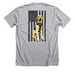 Vesting Oakland County Area K9s: K9 Cache, a Athletic Heather Premium Unisex Tee (back-view)