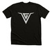Super V Dark, a Solid Black Blend Premium Unisex Tee