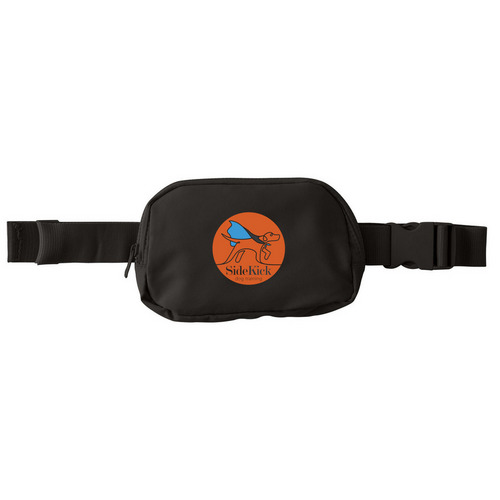 SKDT Hip Pouch, a Deep Black Matte Hip Pack