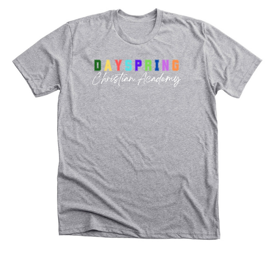 DCA Colorful, a Athletic Heather Premium Unisex Tee