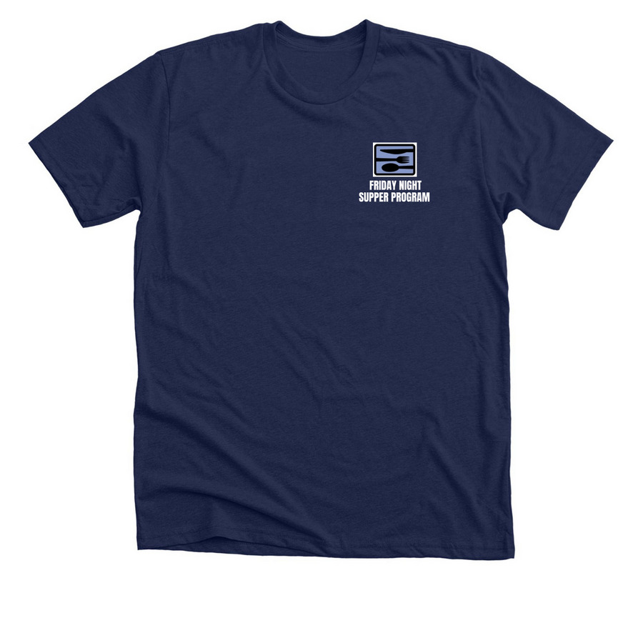 FNSP MERCH! Support the Walk for Hunger, a Solid Navy Blend Premium Unisex Tee
