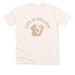 Life Is Golden (Gold), a Heather Natural Premium Unisex Tee