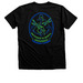 Worth Over Worry Project, a Black Heather Premium Unisex Tee (back-view)