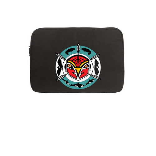 NVE Laptop Case, a Black Canvas Laptop Sleeve