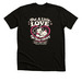 Put A Little Love in Your Heart, a Solid Black Blend Premium Unisex Tee