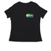ASPMN 2026, a Black Women's Relaxed V-Neck Tee