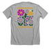 Redefining Potential w/ Logo, a Athletic Heather Premium Unisex Tee (back-view)
