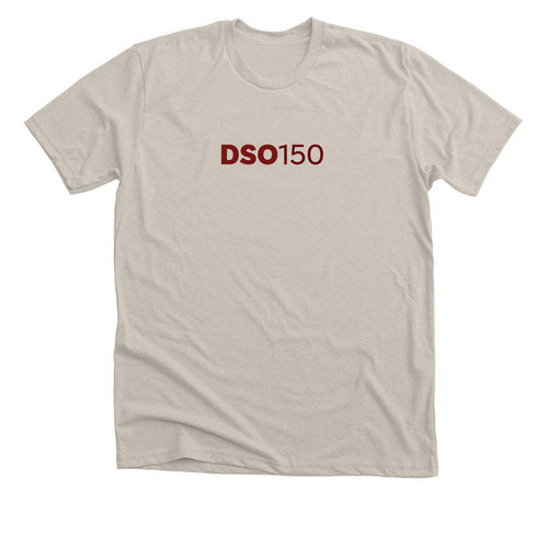 DSO150 - 150th Anniversary Shirt, a Heather Dust Premium Unisex Tee
