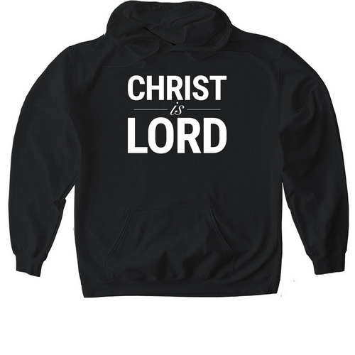 Christ is Lord, a Black Gildan Softstyle Pullover Hoodie