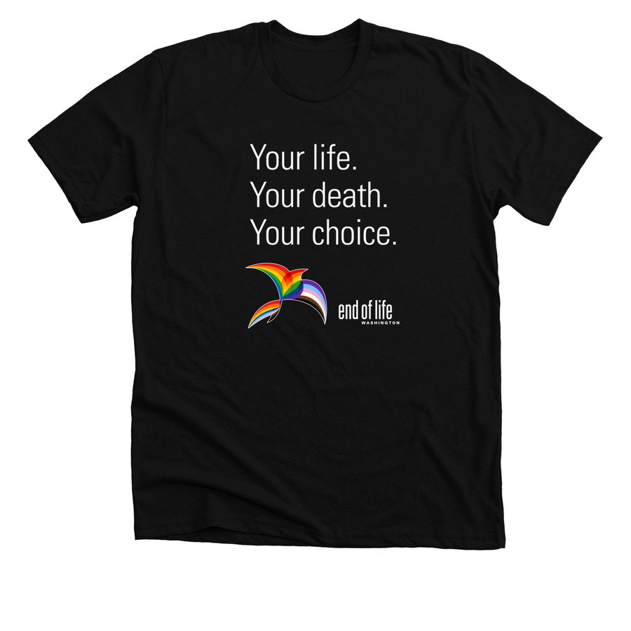 EOLWA - Pride Edition!, a Solid Black Blend Premium Unisex Tee