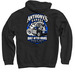 Anthony's Garage After Hours Hoodie, a Black Pullover Hoodie (back-view)