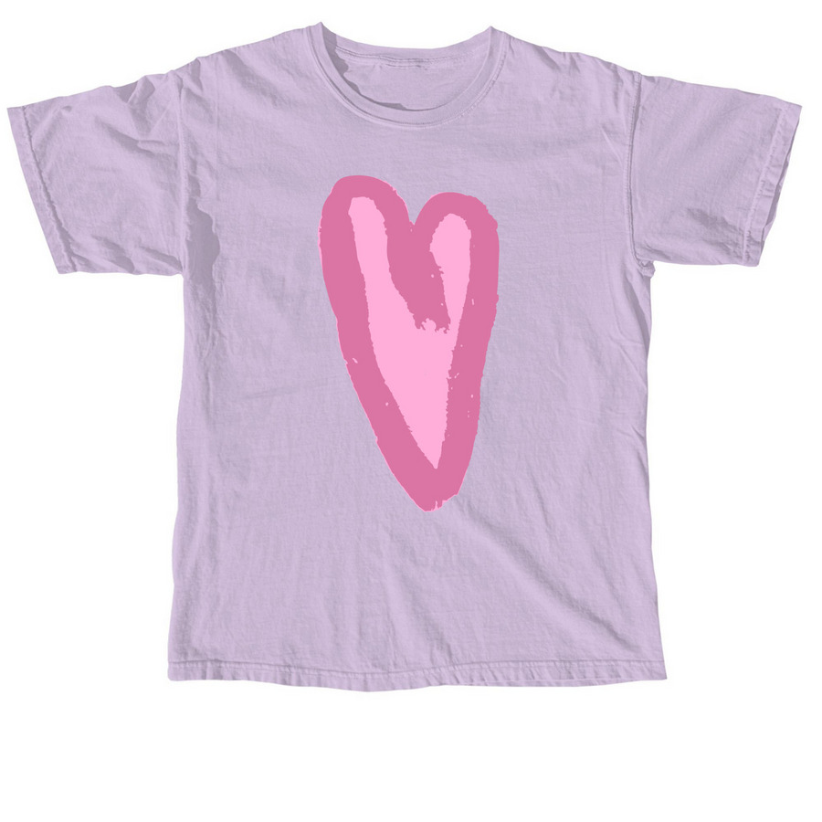 Lots of Love, a Orchid Comfort Colors Unisex Tee