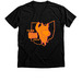 Team Ohio UPDIF 2026 ORANGE plus Chuck, a Black Heather Premium V-Neck Tee