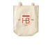 HB Tote, a Natural Over-the-Shoulder Shopping Tote Bag
