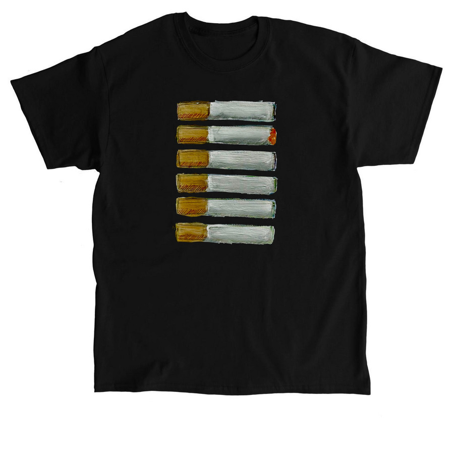 cigarettes apparel, a Black Classic Unisex Tee