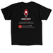 The People of Animal Health Podcast Apparel, a Black Classic Unisex Tee (back-view)