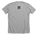 Him Not Them, a Athletic Heather Premium Unisex Tee (back-view)