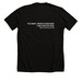 PIZZA A LOVE STORY - perfected, a Solid Black Blend Premium Unisex Tee (back-view)